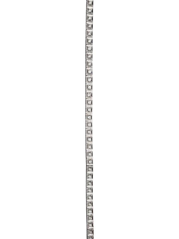 18K White Gold Diamond Bracelet