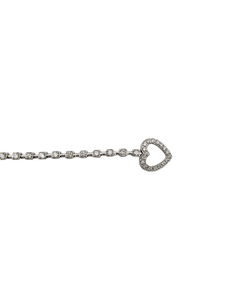 18K White Gold Diamond Bracelet