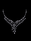 18k white gold Diamond Necklace