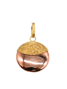 18K Yellow & Rose Gold Pendant