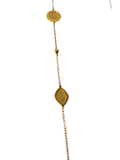 18K Yellow Gold Long Necklace