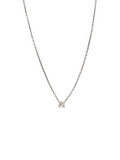 18K White Gold Diamond Necklace