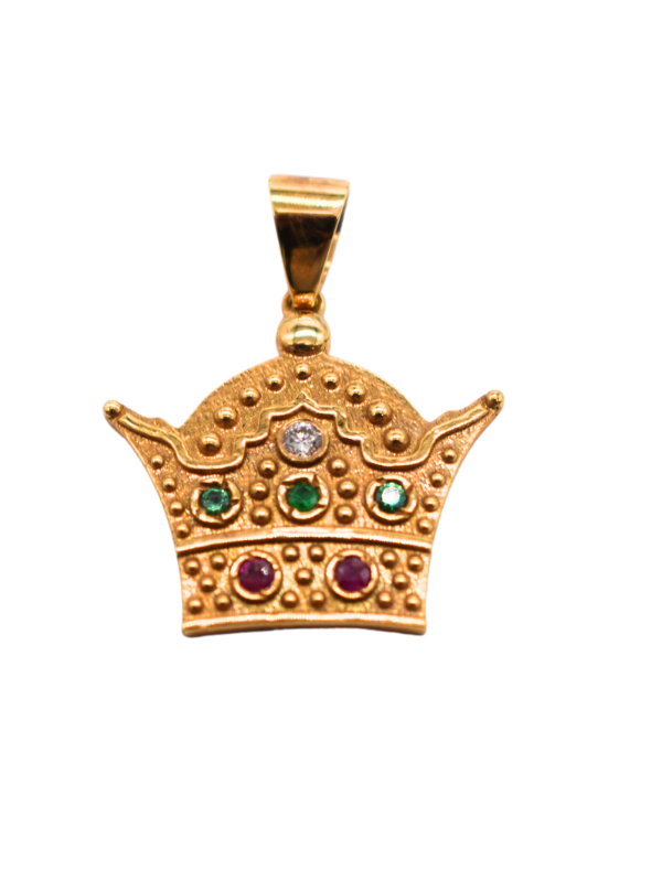 18K Yellow Gold Pendant