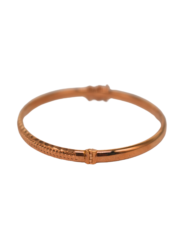 18K Rose Gold Bangle