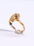 18K Yellow Gold Ring