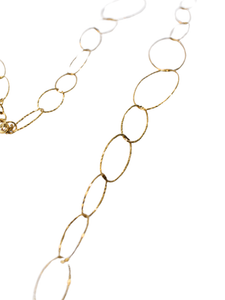 18K Yellow Gold Long Necklace