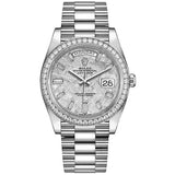 Rolex Day-Date M228349Rbr-0040 40Mm Meteorite Diamond Dial Men’S Watch