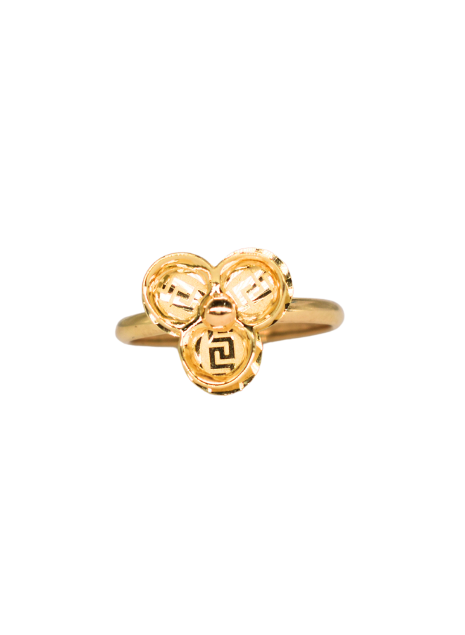 18K Yellow Gold Ring