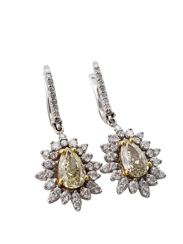 Fancy Diamond Earring