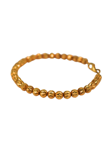 18K Yellow Gold Bangle