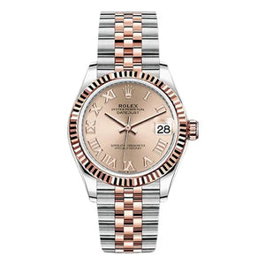 Rolex Oyster Perpetual Datejust 278271 Rorj 31Mm 18K Rose Gold And Stainless Steel Rose Dial