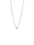 18K White Gold Diamond Necklace