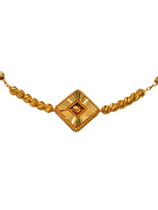 21K Yellow Gold Bracelet