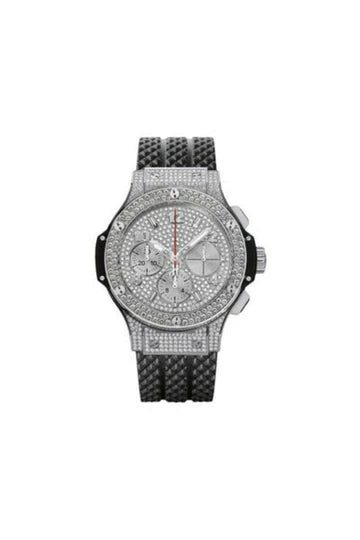 HUBLOT BIG BANG PAVE 41MM STAINLESS STEEL MEN'S WATCH