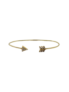 18K Yellow Gold Diamond Bangle