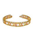 18K Tri-Gold Gold Bangle