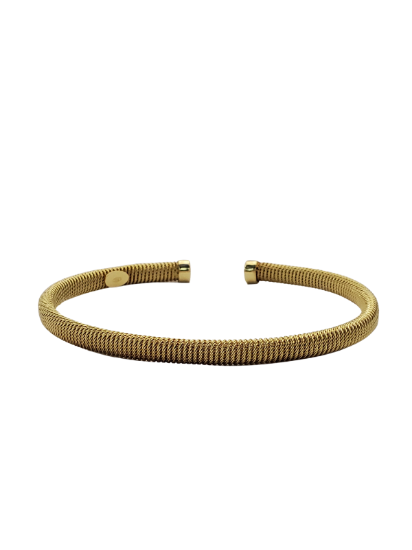 18K Yellow Gold Bangle