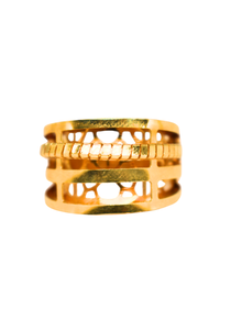 18K Yellow Gold Ring