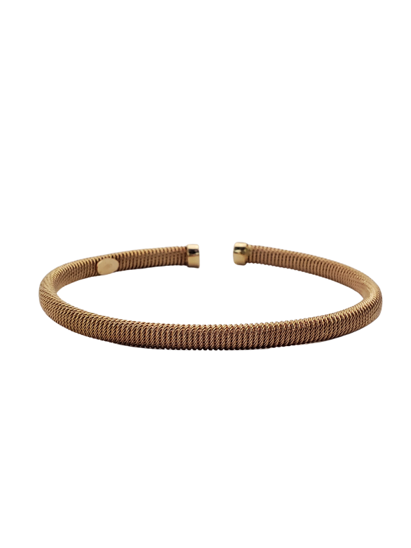 18K Rose Gold Bangle