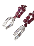 Diamond & Ruby Earring