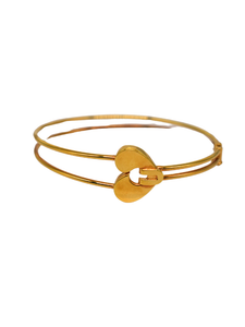 18K Yellow Gold Bangle