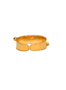 21K Yellow Gold Ring