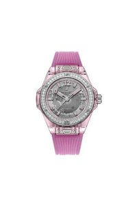 BANG ONE CLICK PINK SAPPHIRE DIAMONDS LIMITED EDITION OF 200 39MM LADIES WATCH