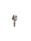 18K White Gold Diamond Earring