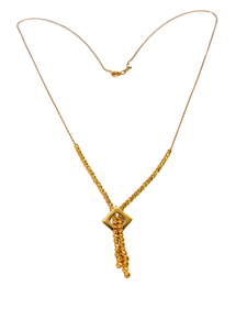 21K Yellow Gold Necklace