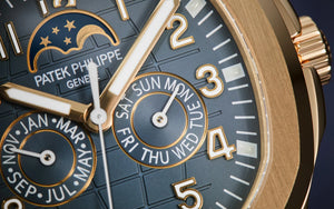 Patek Philippe Aquanaut 5261R-001 – Rose Gold Moon Phase Annual Calendar
