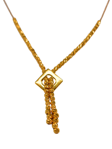 21K Yellow Gold Necklace