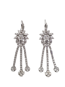 Diamond Drop Earring