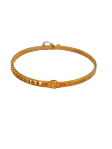 18K Yellow Gold Bangle