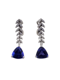 Tanzanite & Diamond Earring