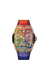 HUBLOT SPIRIT OF BIG BANG KING GOLD RAINBOW WATCH 18K KING GOLD DIAL REF. 665.OX.9910.LR.0999