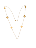 21K Yellow Gold Long Necklace