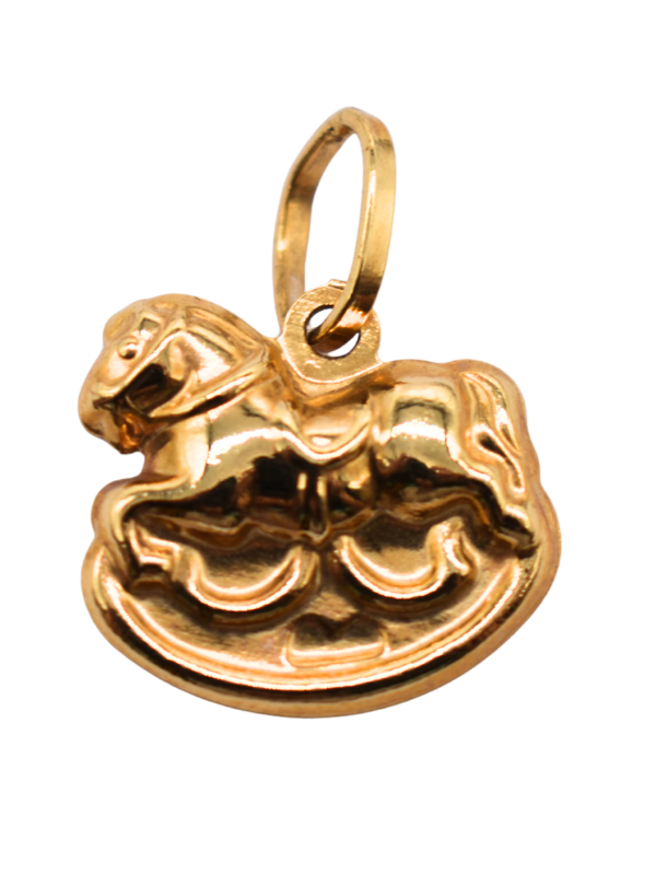 18K Yellow Gold Pendant