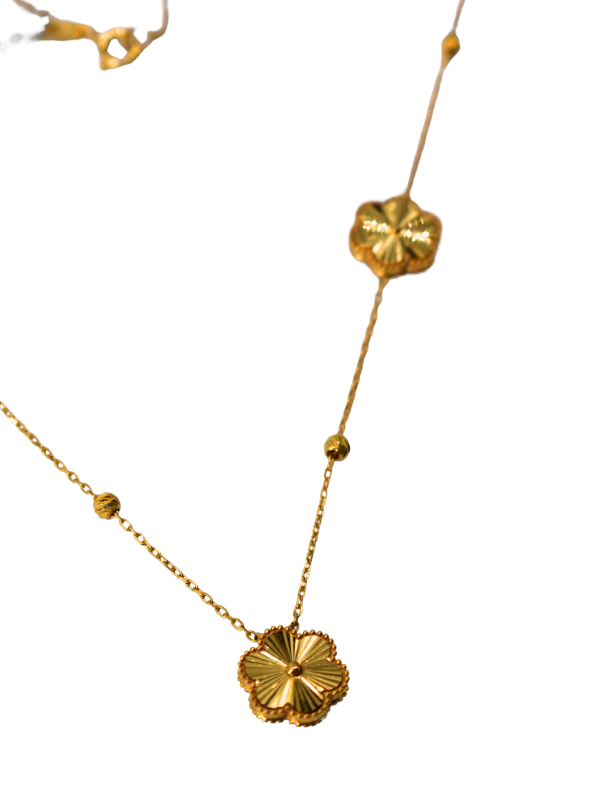 18K Yellow Gold Long Necklace