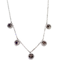 18K White Gold Diamond Necklace