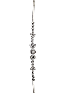 18K White Gold Diamond Necklace