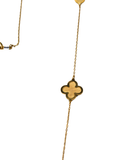 18K Yellow Gold Long Necklace