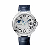 Cartier Ballon WSBB0020 Blue Moonphase Stainless Steel Blue Dial