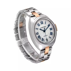 Cartier Cle De Cartier W2CL0003 Silver Dial Stainless Steel 35MM