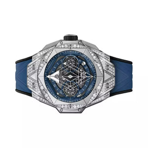 Hublot Big Bang Sang Bleu II 418.NX.5107.RX.1604.MXM20 Titanium Blue Dial