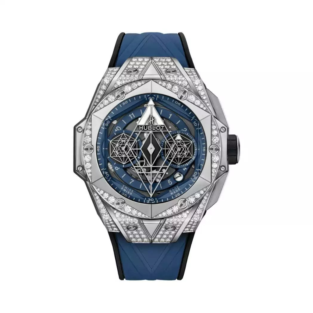 Hublot Big Bang Sang Bleu II 418.NX.5107.RX.1604.MXM20 Titanium Blue Dial