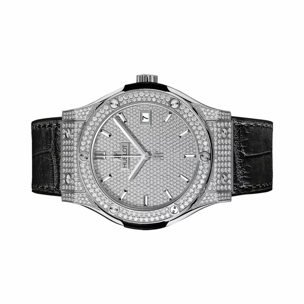 Hublot Classic Fusion 511.NX.9010.LR.1704 Diamond Pave Dial