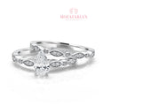 Diamond Engagement ring & Wedding band set