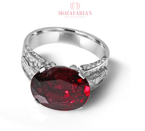 Ruby & Diamond Ring