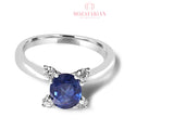 Sapphire Diamond Ring