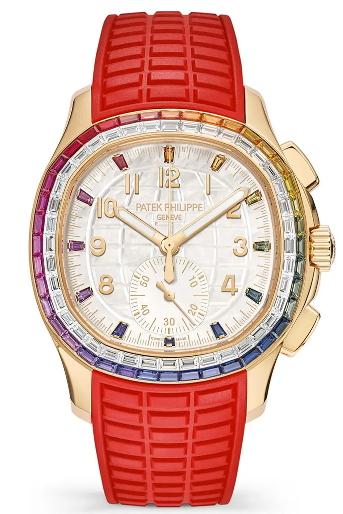 Patek Philippe Aquanaut Luce Rainbow Chronograph Ref. 7968/300R-001 - Luxury Ladies' Watch